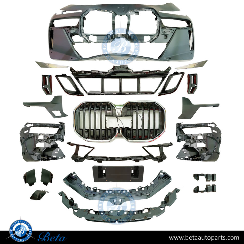 Front Bumper M-Tek for BMW 7 Series G70 2023-Up models, Part Number 51115A45BF8 Front Bumper M-Tek for BMW 7 Series G70 2023-Up models, Part Number 51115A45BF8